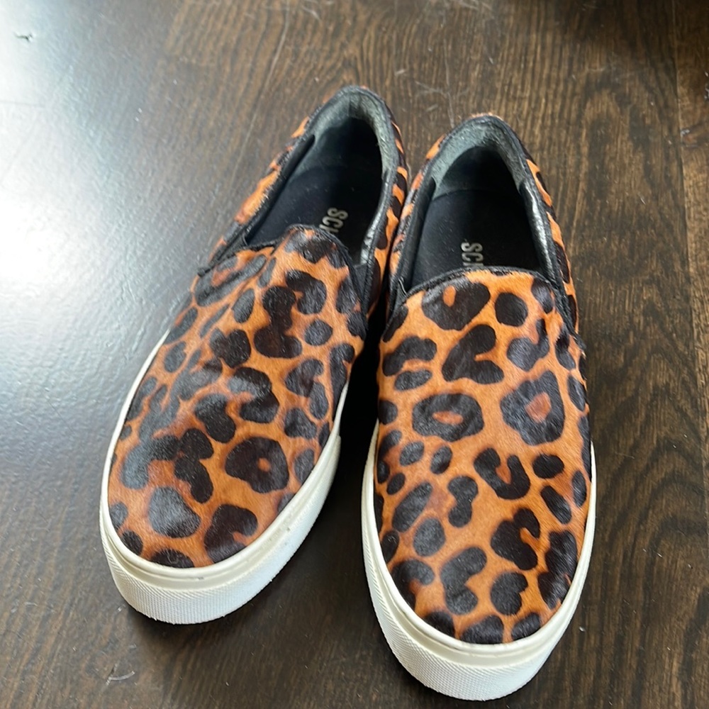 Leopard slip on sneakers. Schutz